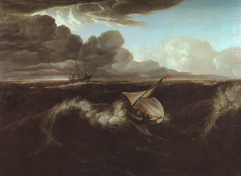 Washington Allston Storm Rising at Sea china oil painting image